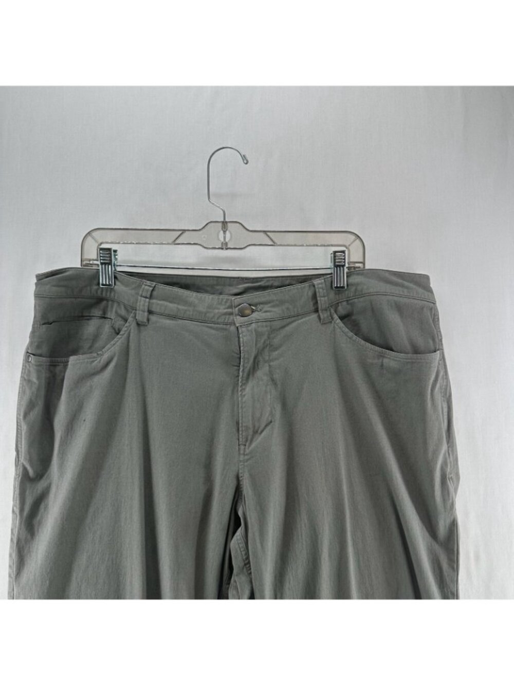 Lululemon ABC Commission Pants Men 38 Travel Trousers Warpstreme Tech Chino Grey - Picture 3 of 12